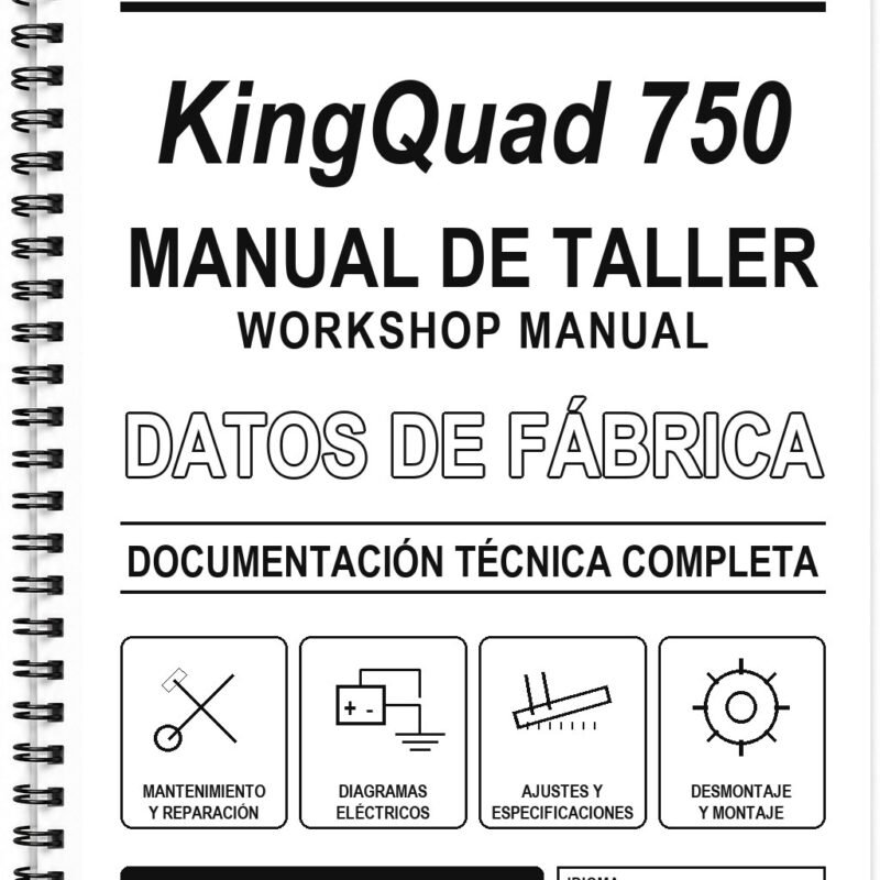 Manual de Taller Suzuki KingQuad 750