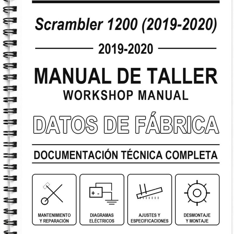 Manual de Taller Triumph Scrambler 1200 (2019-2020)
