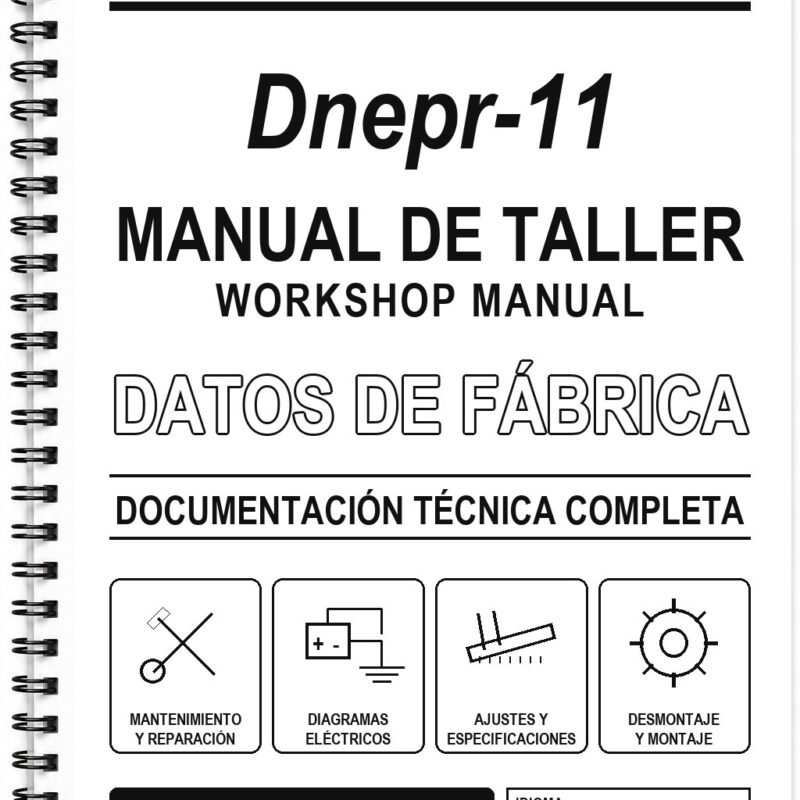 Manual de Taller Dnepr Dnepr-11 (Ruso)