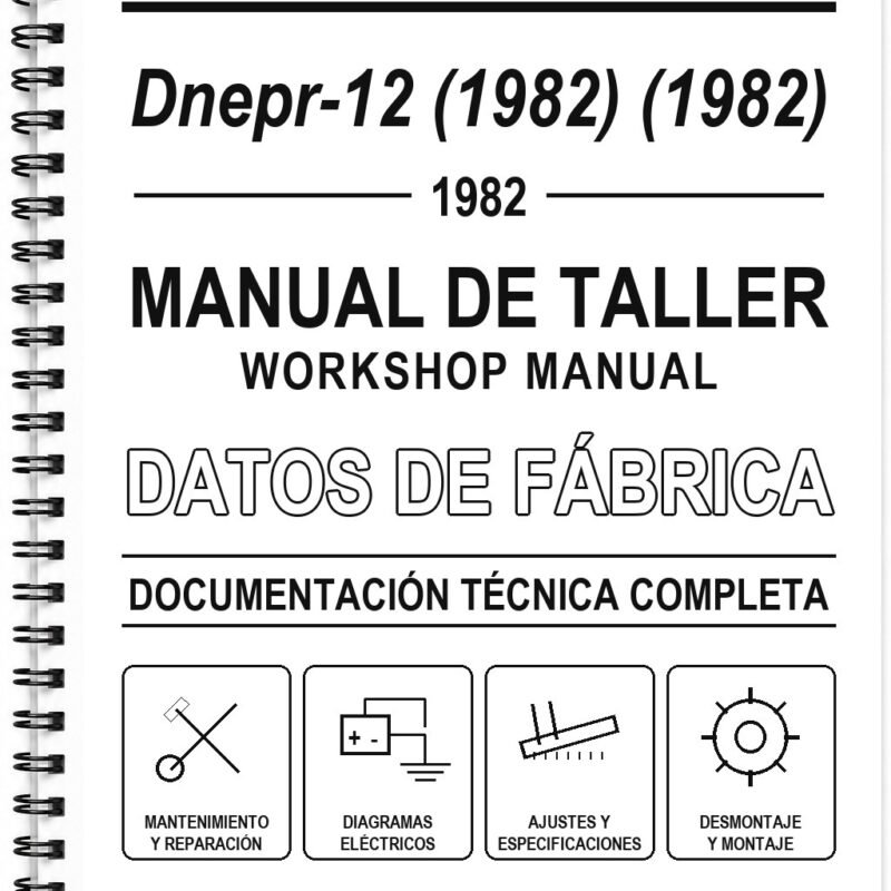 Manual de Taller Dnepr Dnepr-12 (1982) (1982) (Ruso)