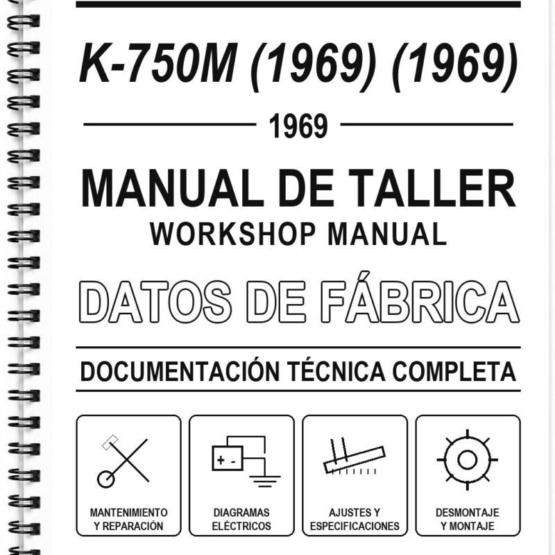 Manual de Taller Dnepr K-750M (1969) (1969) (Ruso)