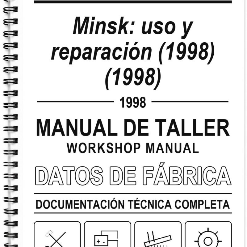 Manual de Taller Minsk Minsk: uso y reparación (1998) (1998) (Ruso)