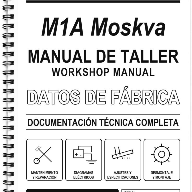 Manual de Taller Minsk M1A Moskva (Ruso)