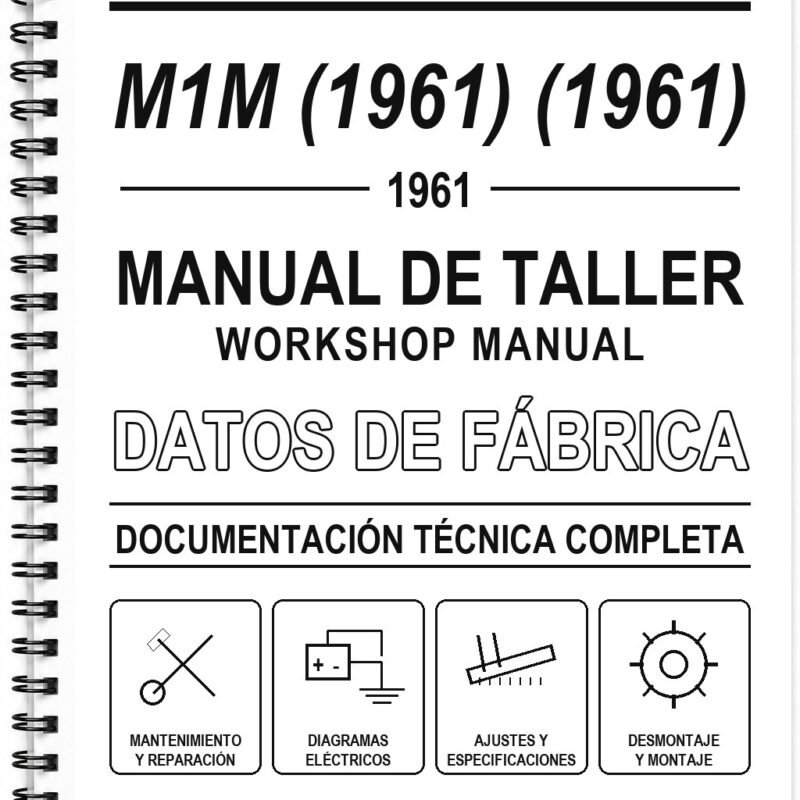 Manual de Taller Minsk M1M (1961) (1961) (Ruso)