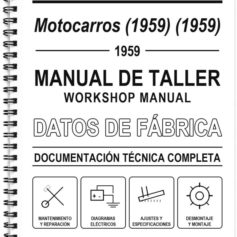 Manual de Taller Tula Motocarros (1959) (1959) (Ruso)