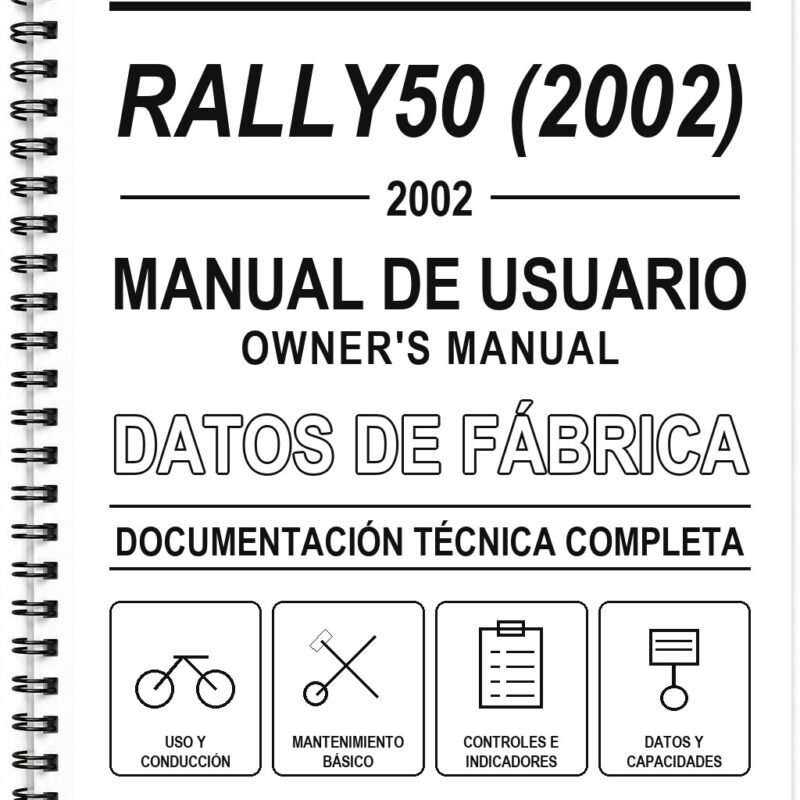 Manual de Usuario Aprilia RALLY50 (2002)