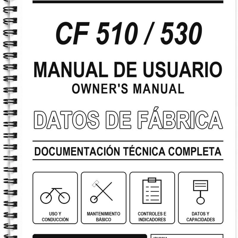 Manual de Usuario CFMoto CF 510 / 530