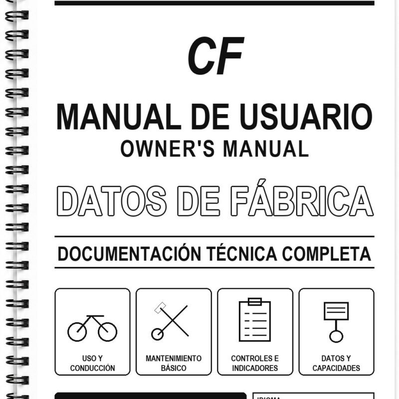 Manual de Usuario CFMoto CF