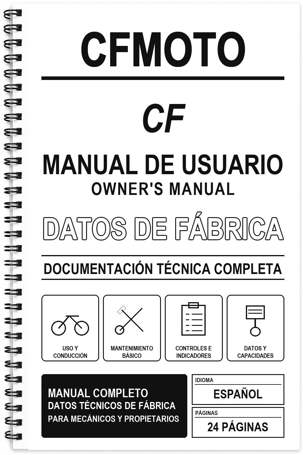 Manual de Usuario CFMoto CF