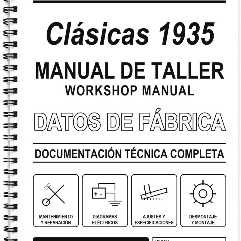 Manual de Taller DKW Clásicas 1935
