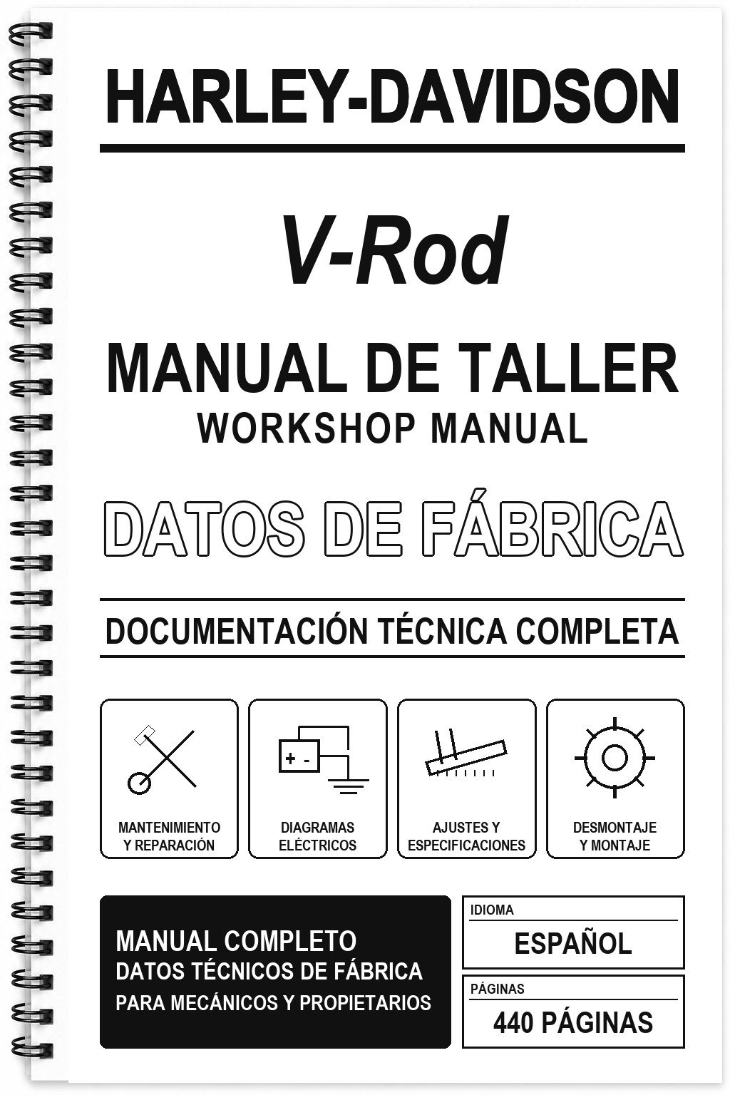 Manual de Taller Harley-Davidson V-Rod