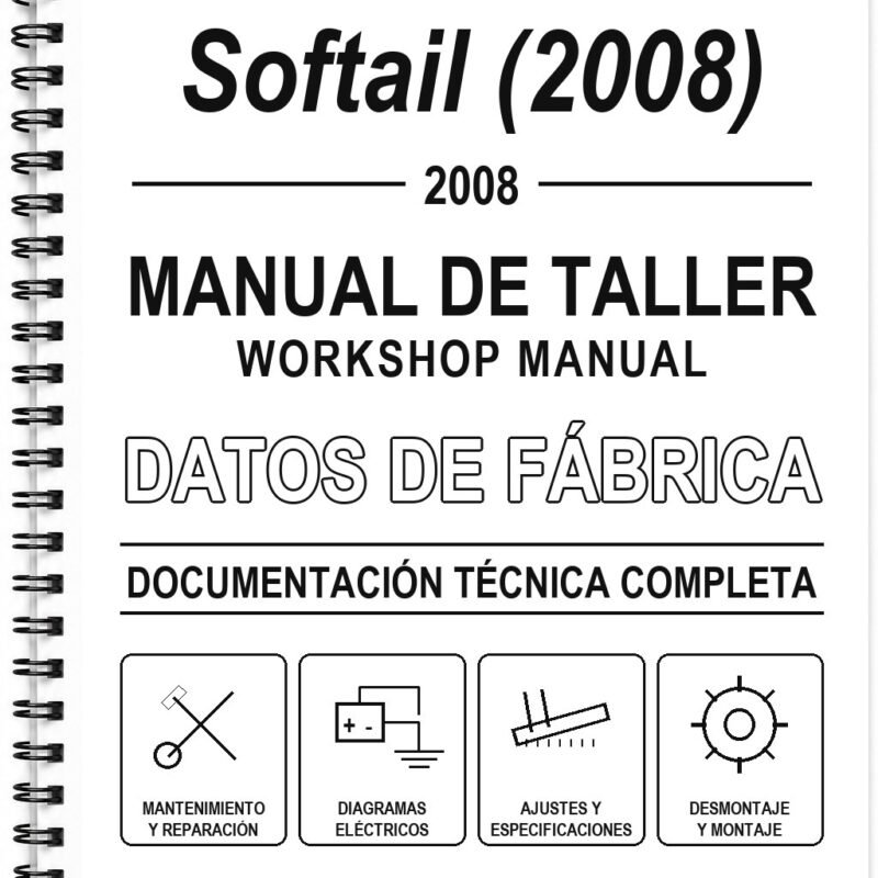 Manual de Taller Harley-Davidson Softail (2008)