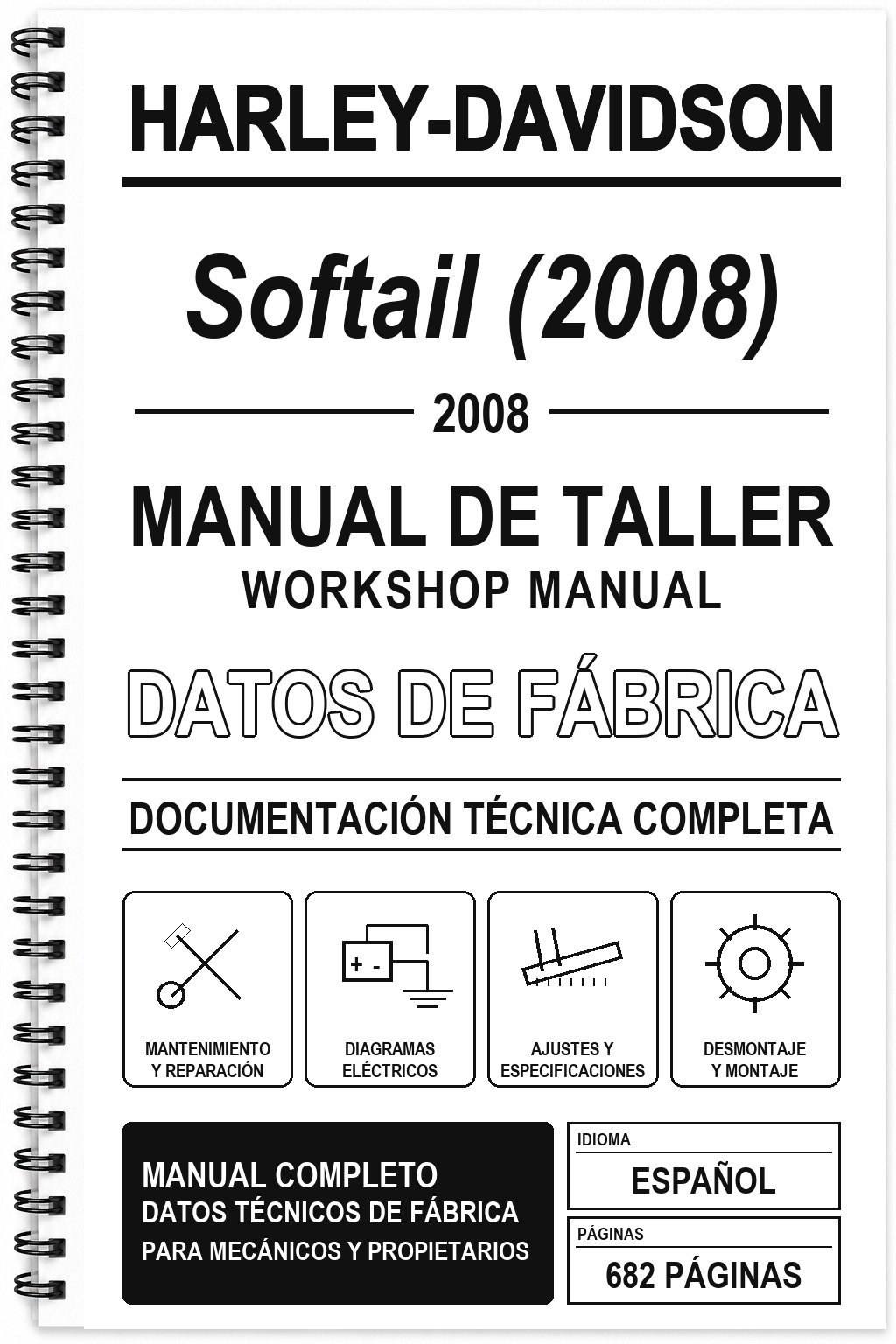 Manual de Taller Harley-Davidson Softail (2008)