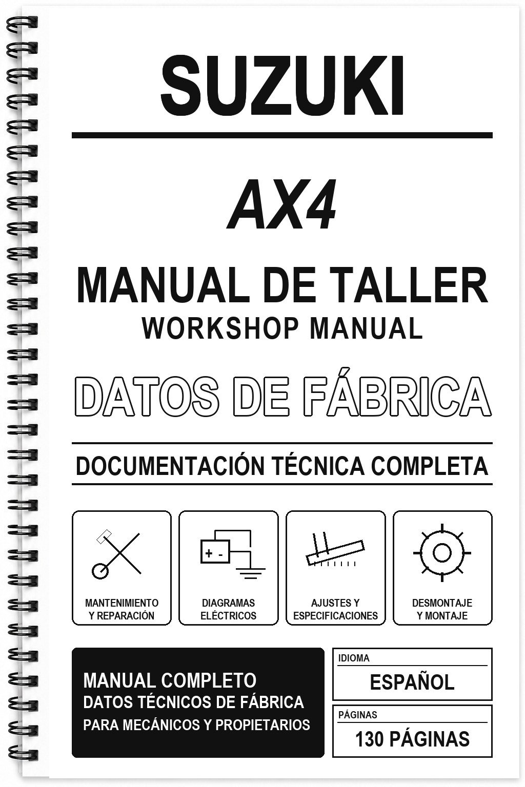 Manual de Taller Suzuki AX4