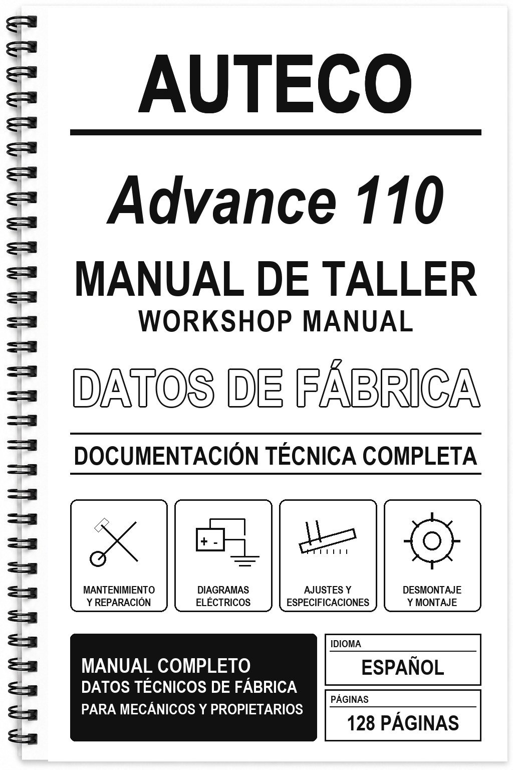 Manual de Taller Auteco Advance 110