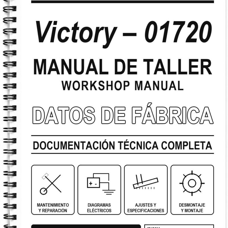 Manual de Taller Auteco Victory – 01720