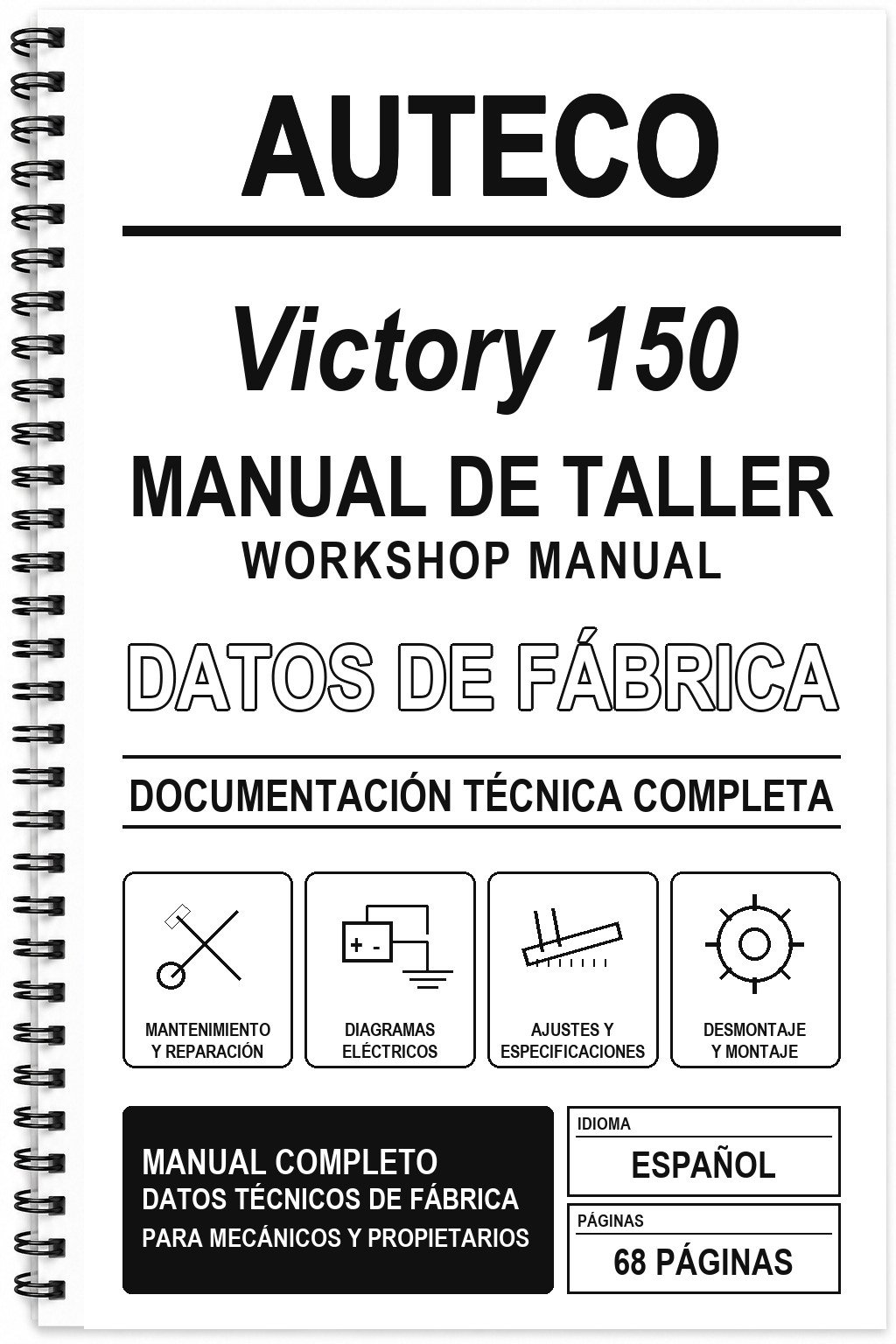 Manual de Taller Auteco Victory 150