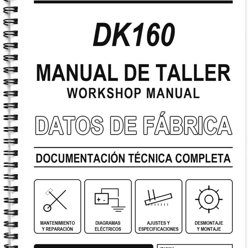 Manual de Taller Suzuki DK160