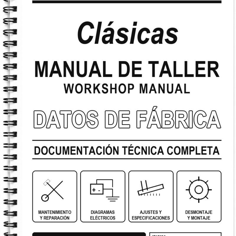 Manual de Taller Vento Clásicas