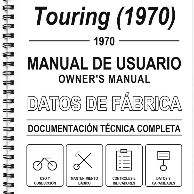 Manual de Usuario Harley-Davidson Touring (1970)