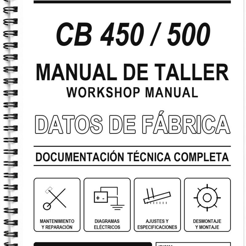 Manual de Taller Honda CB 450 / 500