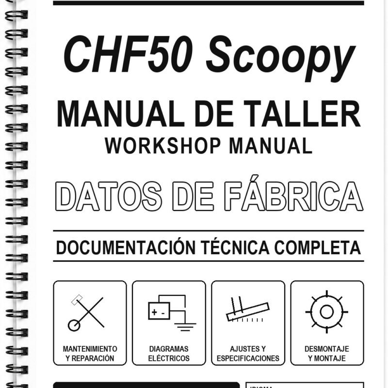 Manual de Taller Honda CHF50 Scoopy