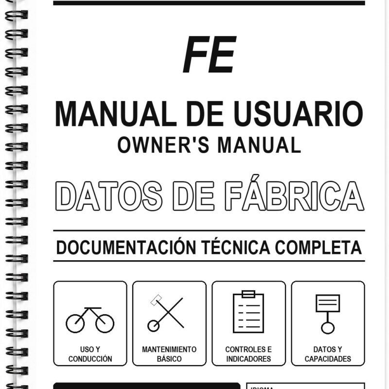 Manual de Usuario Husaberg FE
