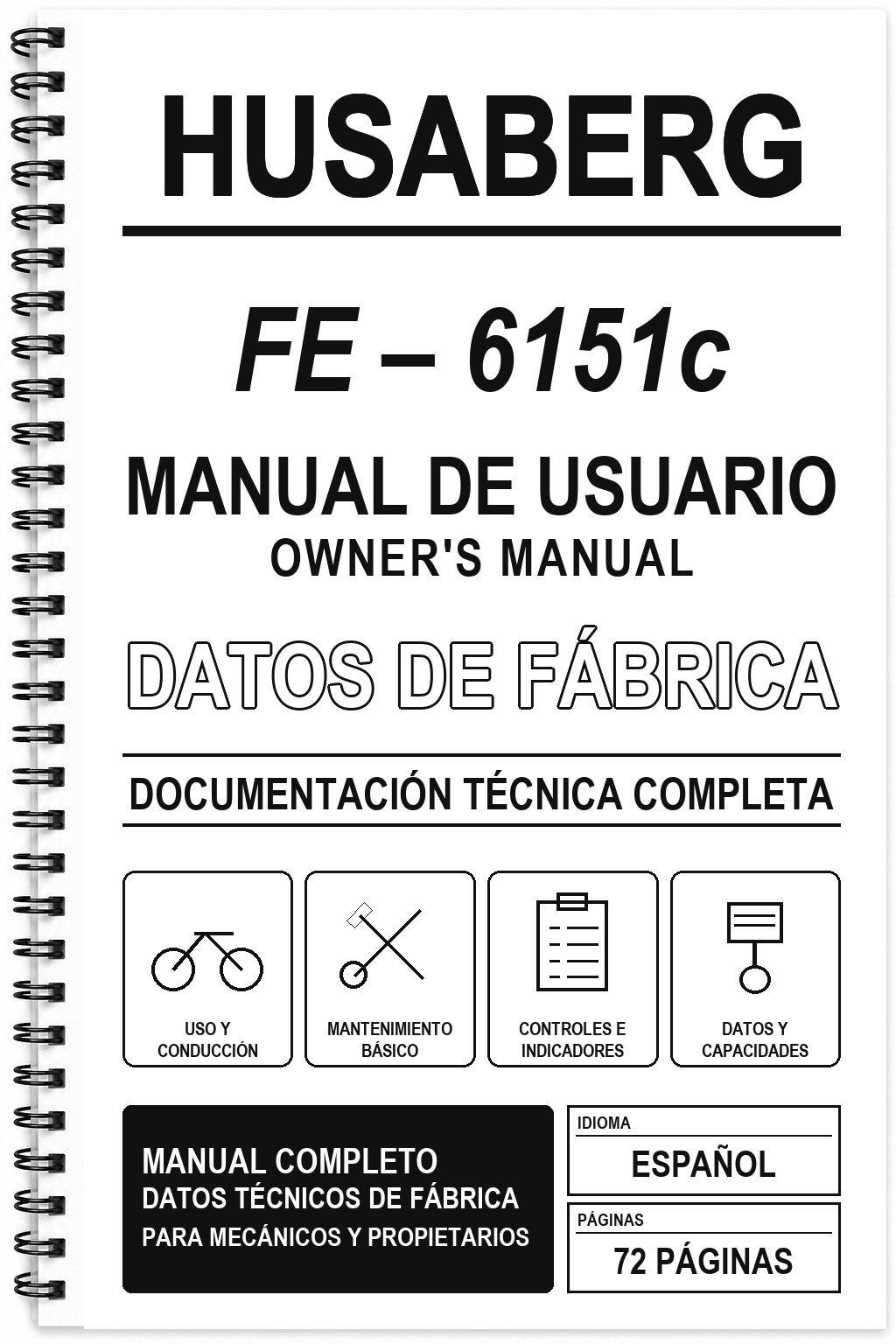 Manual de Usuario Husaberg FE – 6151c