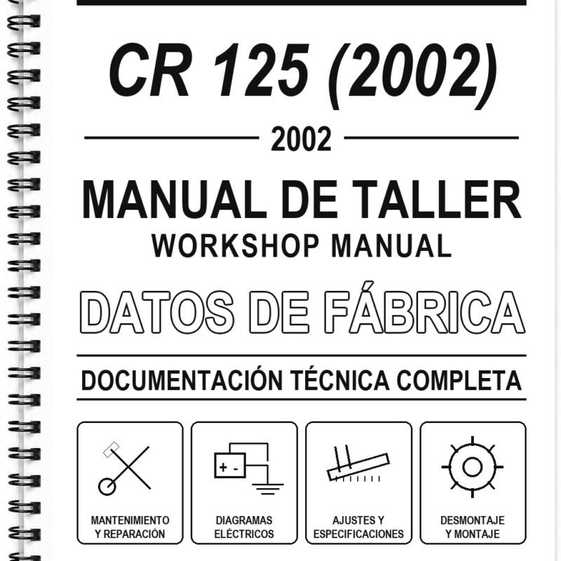 Manual de Taller Husqvarna CR 125 (2002)