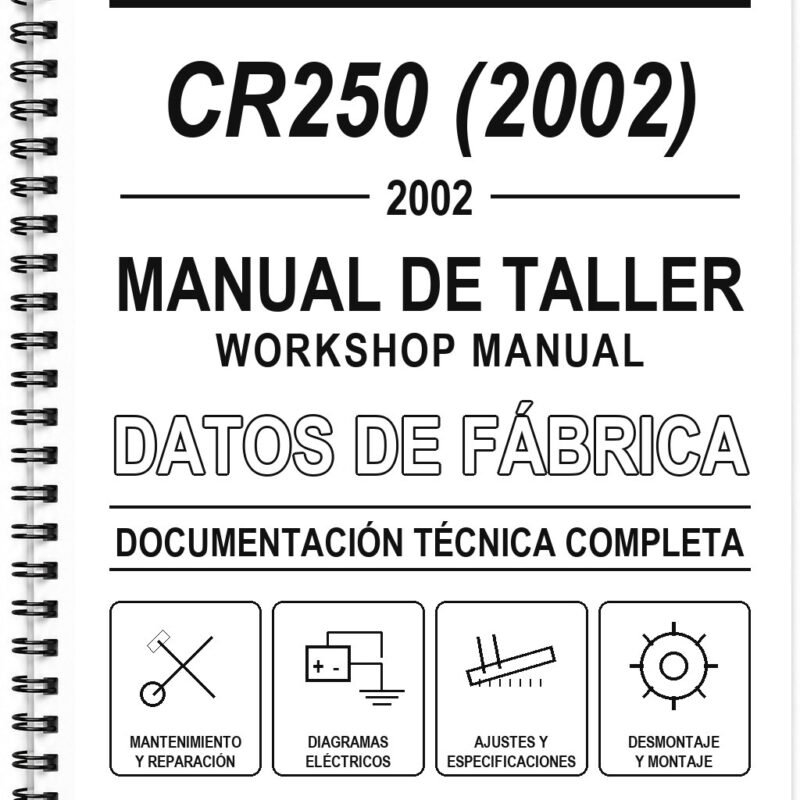 Manual de Taller Husqvarna CR250 (2002)