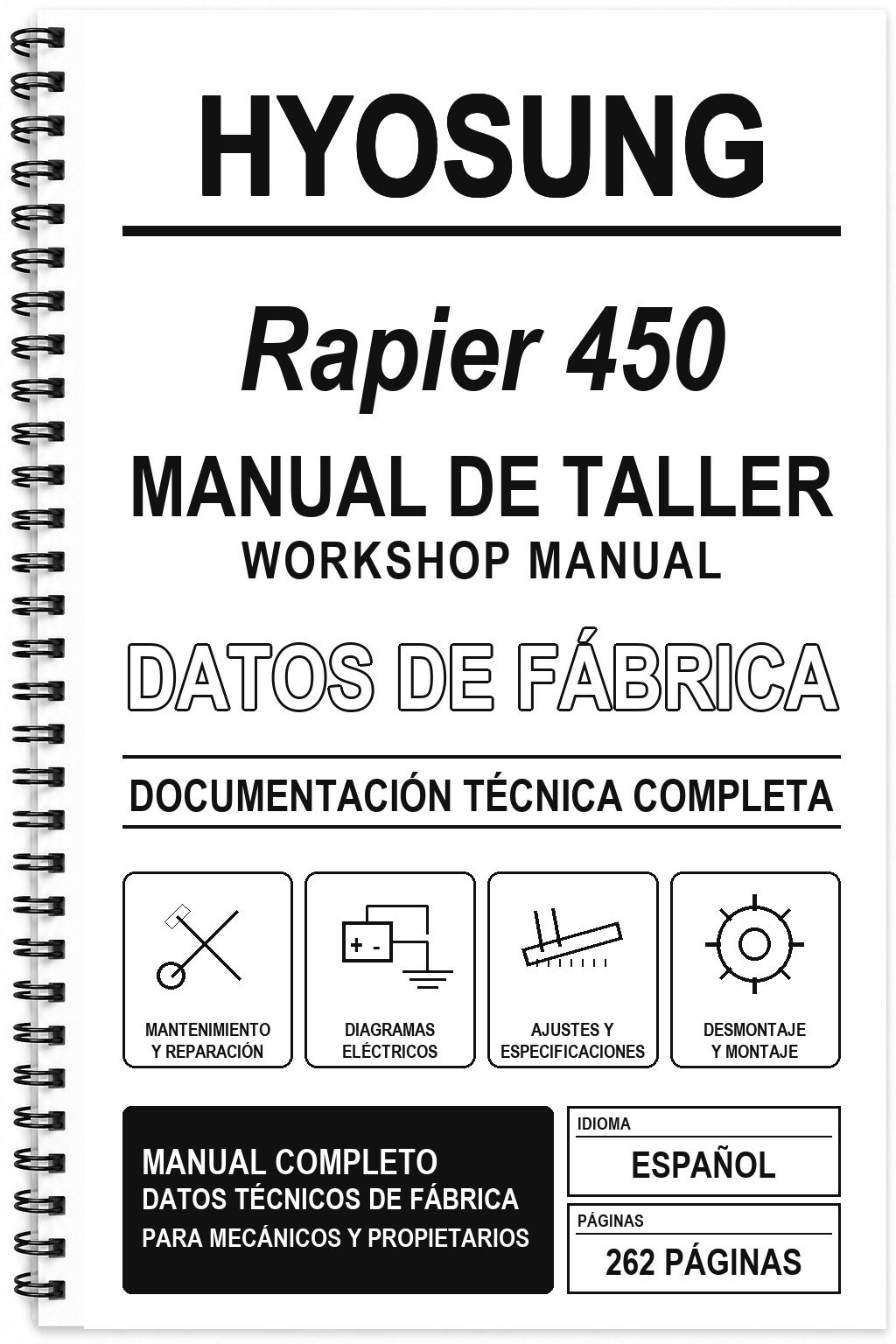 Manual de Taller Hyosung Rapier 450
