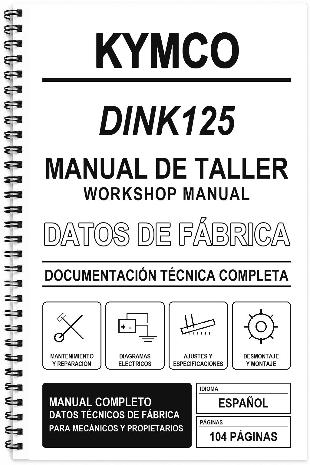Manual de Taller Kymco DINK125