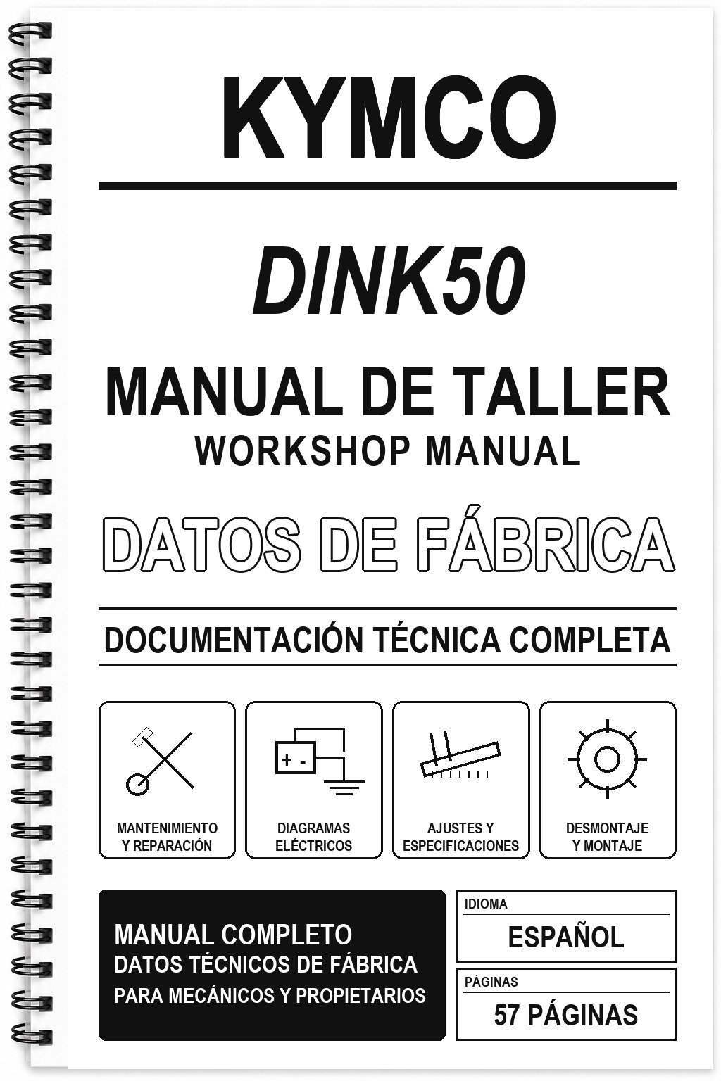 Manual de Taller Kymco DINK50