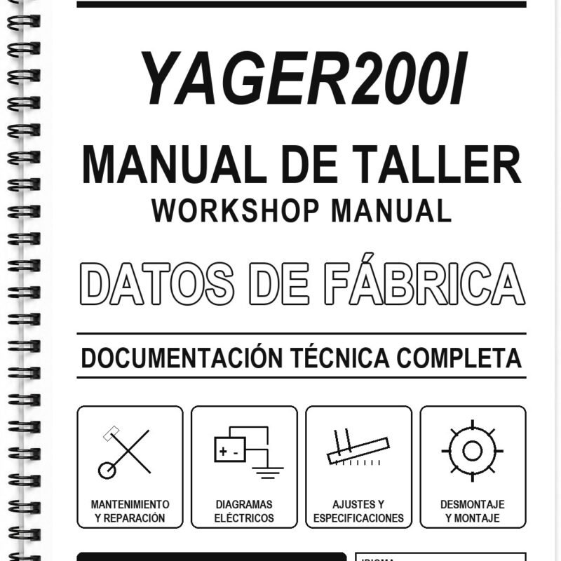 Manual de Taller Kymco YAGER200I