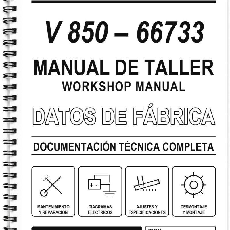 Manual de Taller Moto Guzzi V 850 – 66733