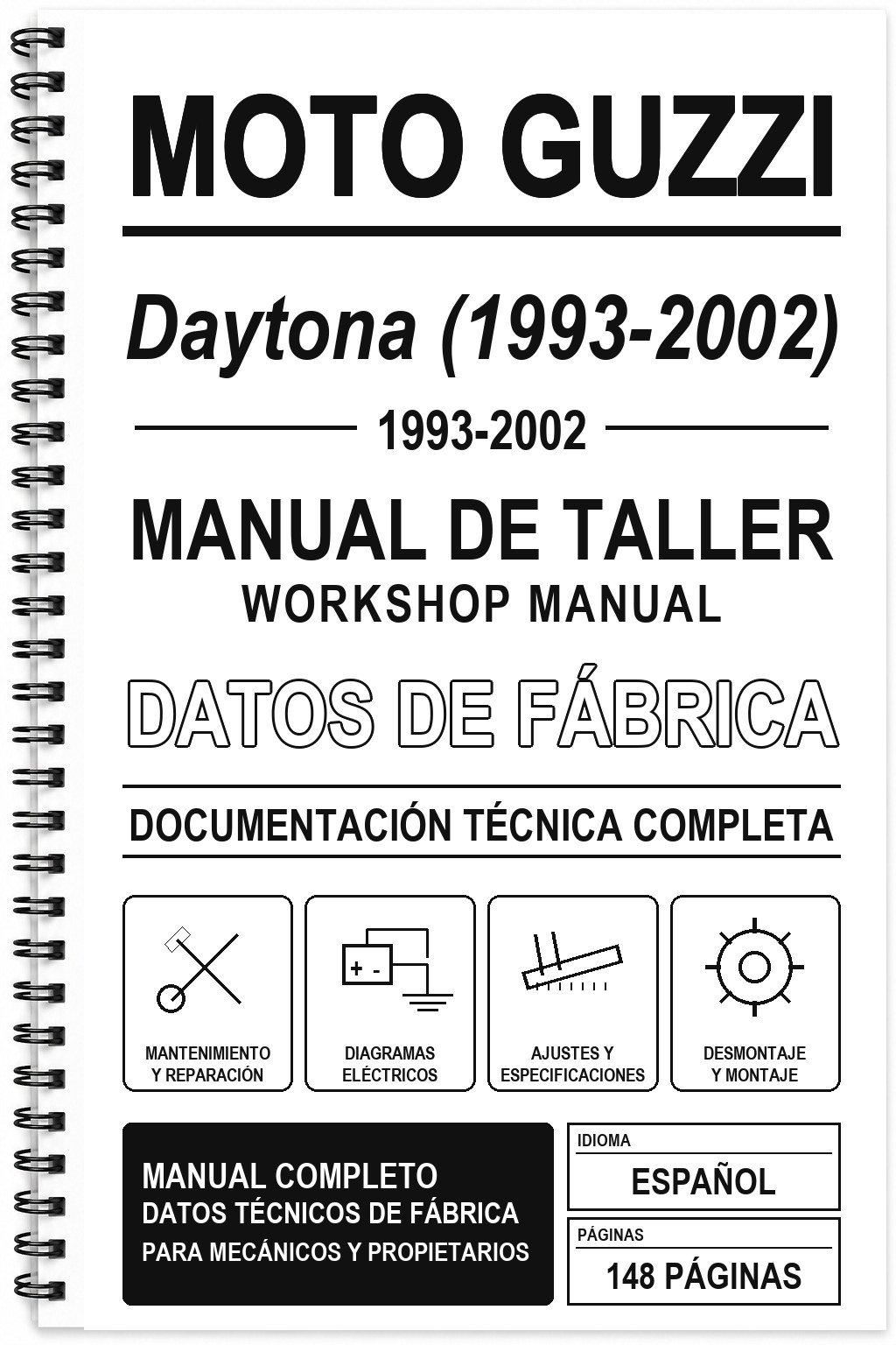 Manual de Taller Moto Guzzi Daytona (1993-2002)