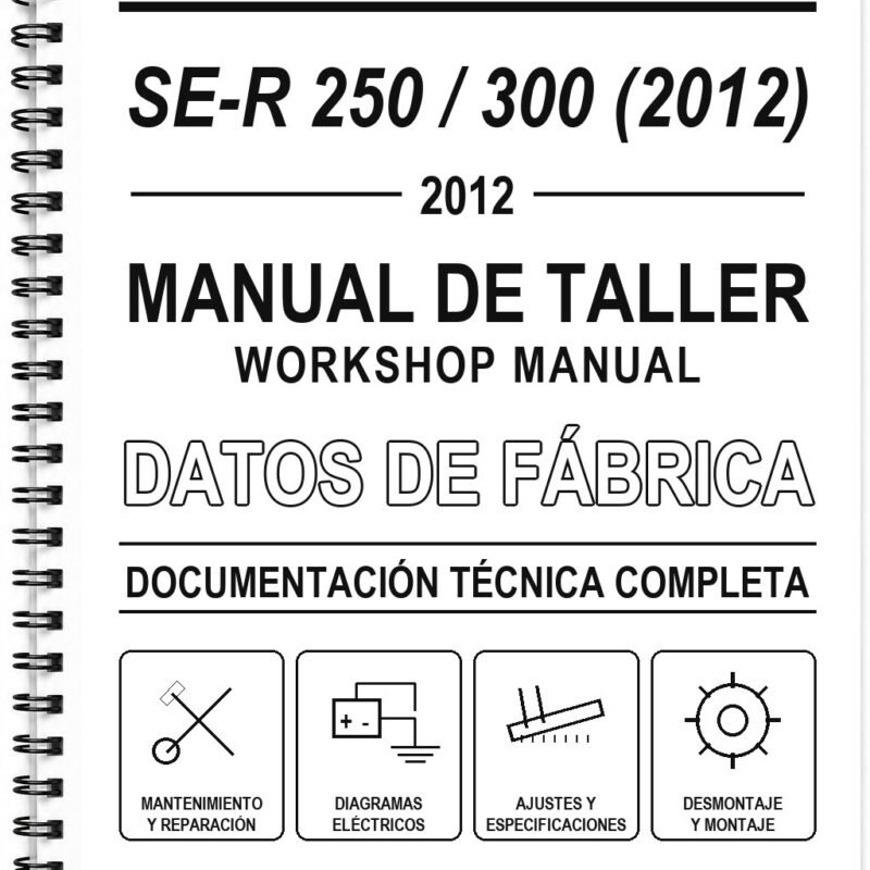 Manual de Taller Sherco SE-R 250 / 300 (2012)