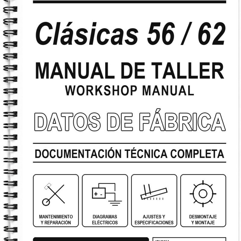 Manual de Taller Triumph Clásicas 56 / 62