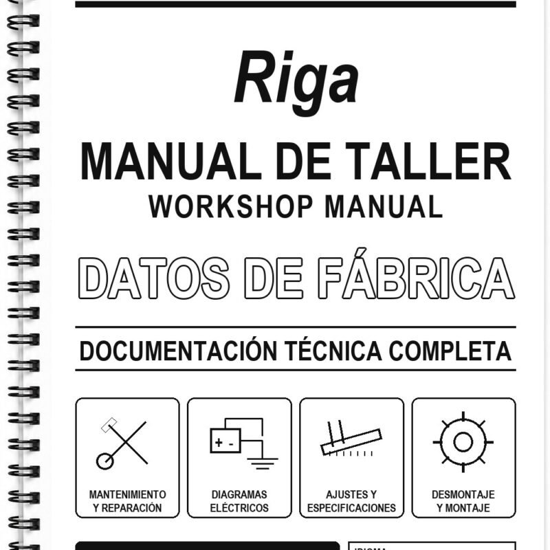 Manual de Taller Мопеды Riga (Ruso)