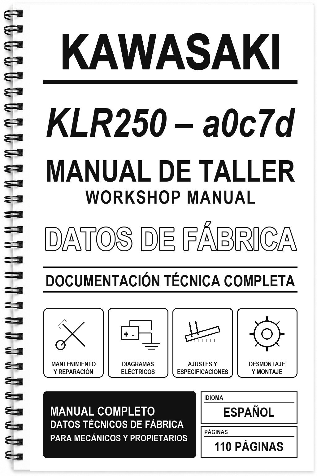Manual de Taller Kawasaki KLR250 – a0c7d
