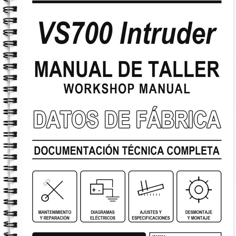 Manual de Taller Suzuki VS700 Intruder
