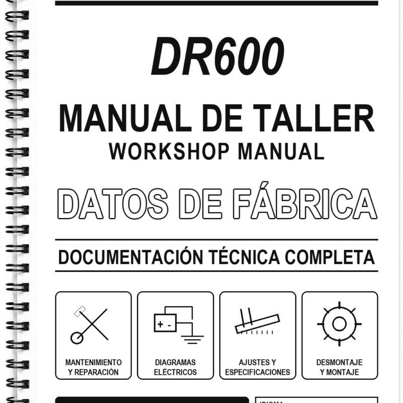 Manual de Taller Suzuki DR600