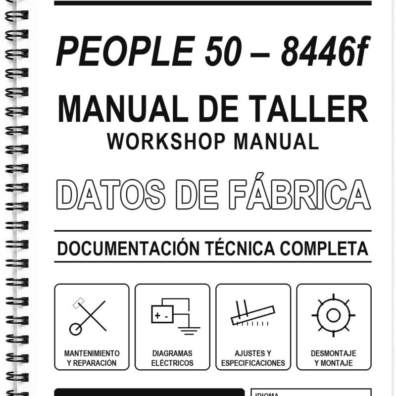 Manual de Taller Kymco PEOPLE 50 – 8446f