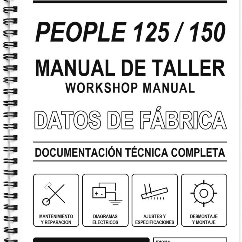 Manual de Taller Kymco PEOPLE 125 / 150