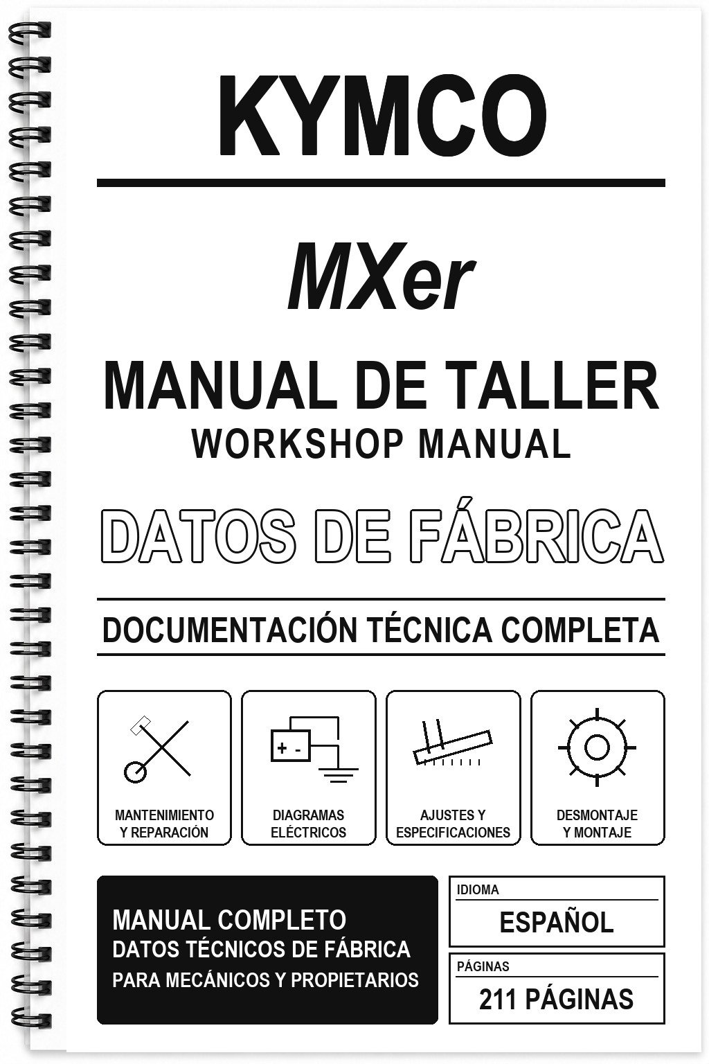 Manual de Taller Kymco MXer