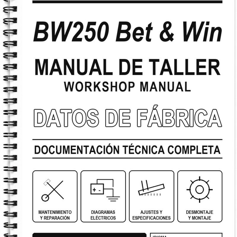 Manual de Taller Kymco BW250 Bet & Win