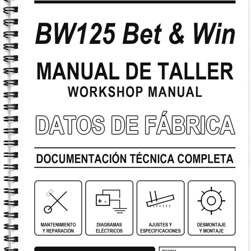Manual de Taller Kymco BW125 Bet & Win