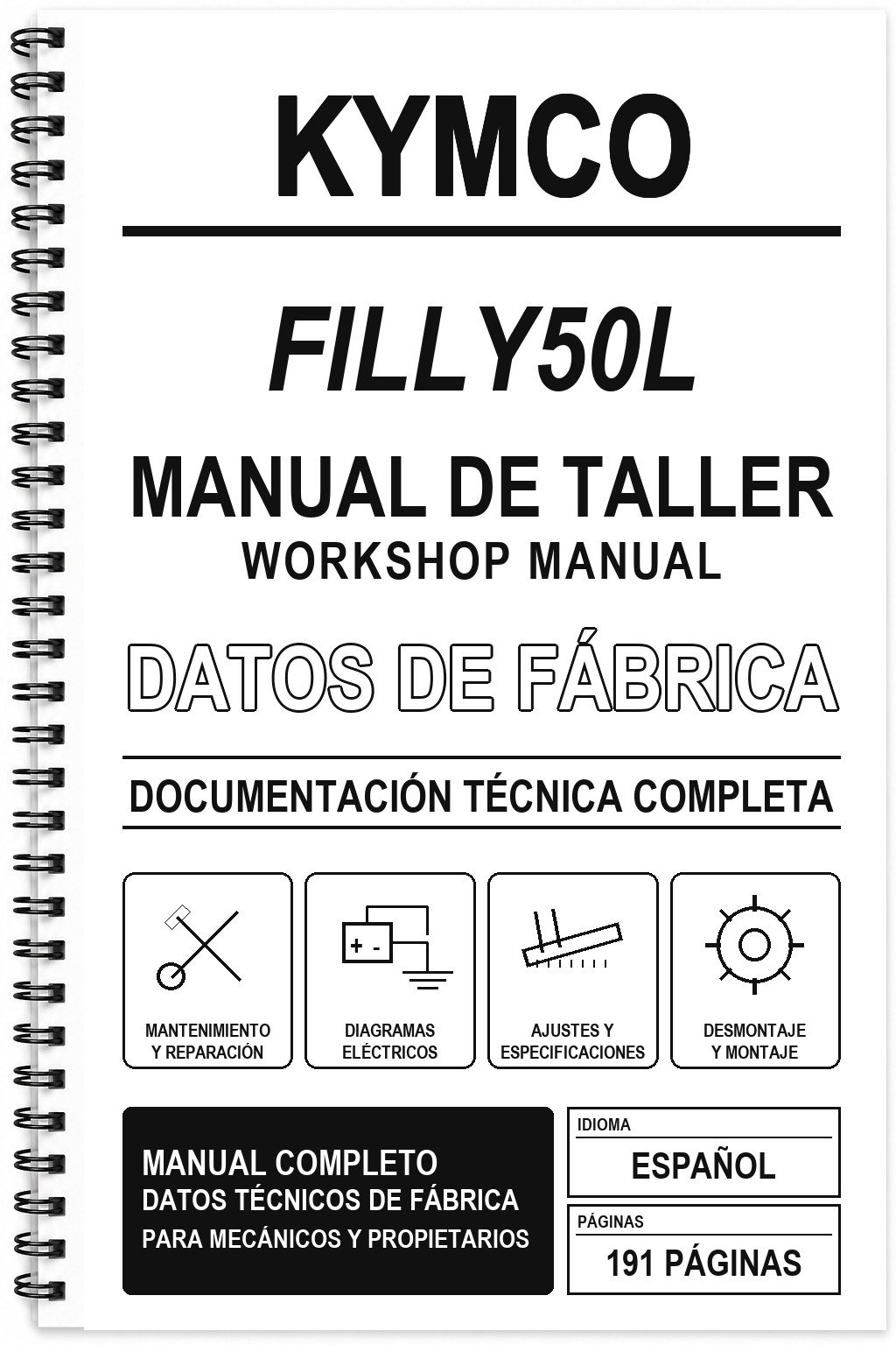 Manual de Taller Kymco FILLY50L