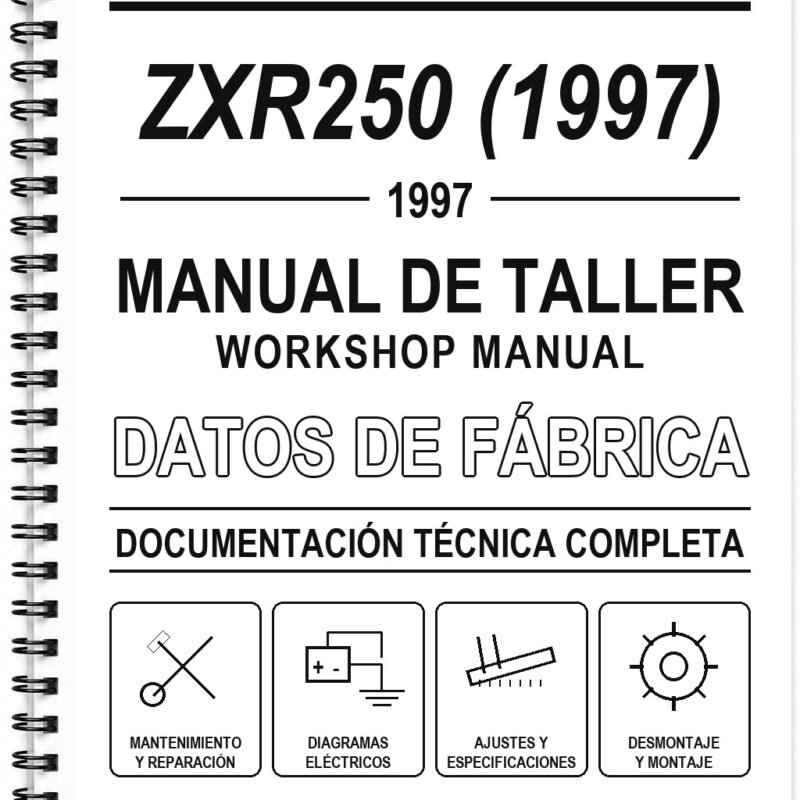 Manual de Taller Kawasaki ZXR250 (1997)