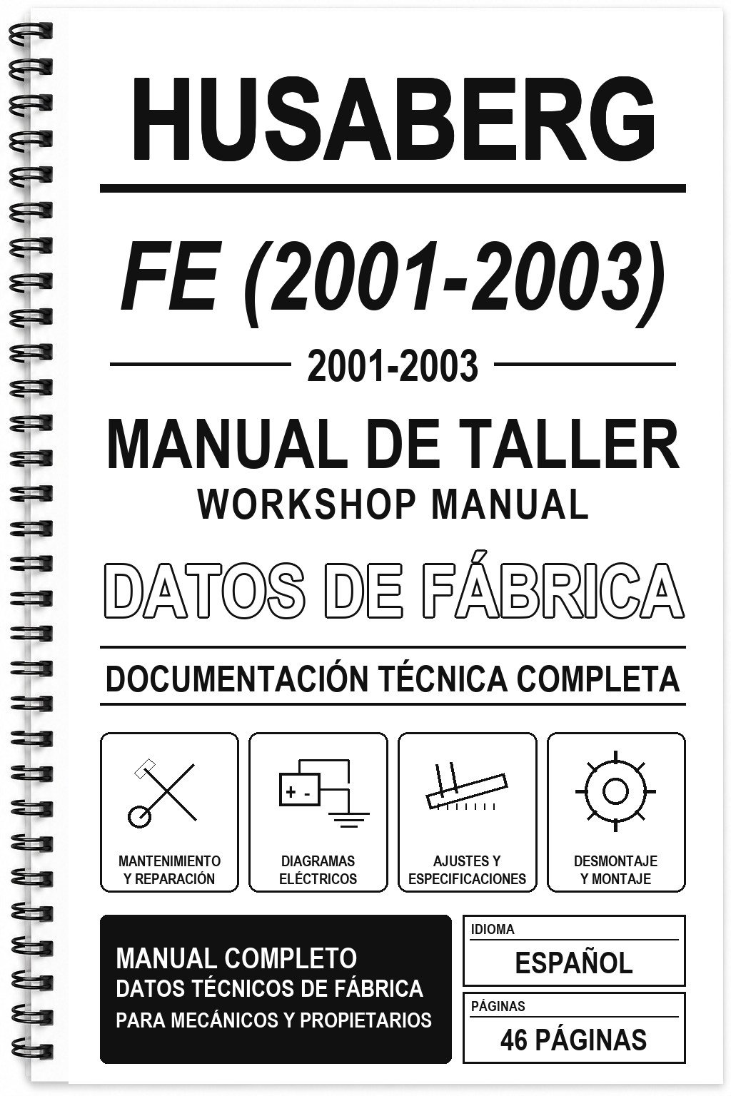 Manual de Taller Husaberg FE (2001-2003)